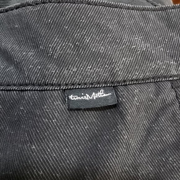Travis Mathew Men's Black Shorts Size 38 Performance Stretch Golf Casual - Picture 6 of 7